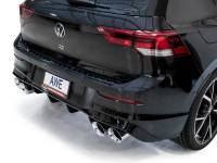 AWE Tuning - AWE MK8 Volkswagen Golf R 3in Touring Edition Quad Exhaust - Chrome Silver Tips - Image 6