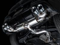 AWE Tuning - AWE MK8 Volkswagen Golf R 3in Touring Edition Quad Exhaust - Chrome Silver Tips - Image 10