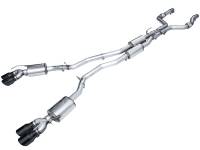AWE Tuning - AWE 2020+ Ford Explorer ST Touring Edition Exhaust w/ Diamond Black Tips - Image 1