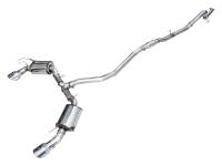 AWE Tuning - AWE 22+ Honda Civic Si/Acura Integra Touring Edition Catback Exhaust - Dual Chrome Silver Tip - Image 1