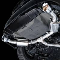 AWE Tuning - AWE 22+ Honda Civic Si/Acura Integra Touring Edition Catback Exhaust - Dual Chrome Silver Tip - Image 3