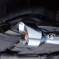 AWE Tuning - AWE 22+ Honda Civic Si/Acura Integra Touring Edition Catback Exhaust - Dual Chrome Silver Tip - Image 7