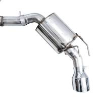 AWE Tuning - AWE 22+ Honda Civic Si/Acura Integra Touring Edition Catback Exhaust - Dual Chrome Silver Tip - Image 14