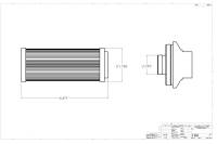 Aeromotive - Aeromotive Pro-Series In-Line Fuel Filter - ORB-12 - 10 Micron Microglass Element - Image 7