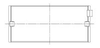 ACL Race Series - ACL Nissan L20/L24/L28 1998cc/2393cc/2753cc STD Size High Perf Main Bearing Set w/.001 Oil Clearance 7M1172HX-STD - Image 2