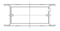 ACL Race Series - ACL Nissan L20/L24/L28 1998cc/2393cc/2753cc STD Size High Perf Main Bearing Set w/.001 Oil Clearance 7M1172HX-STD - Image 4