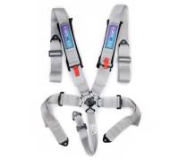 NRG Innovations - NRG Innovations 5PT 3in. Seat Belt Harness / Cam Lock - Silver - Image 1
