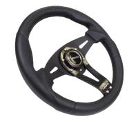 NRG Innovations - NRG Innovations Reinforced Steering Wheel (320mm) w/Carbon Center Spoke - Image 2