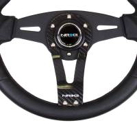 NRG Innovations - NRG Innovations Reinforced Steering Wheel (320mm) w/Carbon Center Spoke - Image 4