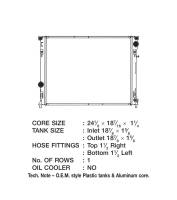 CSF Radiators - CSF 05-08 Chrysler 300 2.7L OEM Plastic Radiator - Image 2