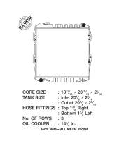 CSF Radiators - CSF 89-95 Toyota 4Runner 3.0L OEM Plastic Radiator - Image 2