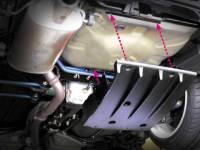 Cusco - Cusco Rear SUBFRAME Brace Lower Bar 97+GC8-GDA-GDB Impreza - Image 2