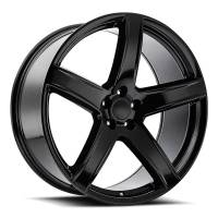 FR 77 - HC2 Ram Truck Replica Wheel 22x10 5x5.5 ET25.4 77.8CB Gloss Black