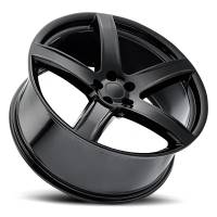 Factory Reproductions Wheels - FR 77 - HC2 Ram Truck Replica Wheel 22x10 5x5.5 ET25.4 77.8CB Gloss Black - Image 2
