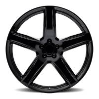 Factory Reproductions Wheels - FR 77 - HC2 Ram Truck Replica Wheel 22x10 5x5.5 ET25.4 77.8CB Gloss Black - Image 3