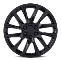 Factory Reproductions Wheels - FR 98 - Escalade 12 Spoke Replica Wheel 22x9 6x5.5 ET28 78.1CB Gloss Black - Image 3