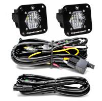Baja Designs - Baja Designs S1 Wide Cornering LED Light Backup Kit w/ Mounting Bracket Pair - Image 1