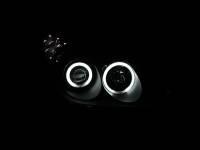 ANZO Headlights, Tail Lights and More  - ANZO 2002-2003 Lexus Es300 Projector Headlights w/ Halo Black - Image 2