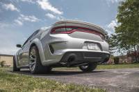 CORSA Performance - Corsa 2015-2023 Charger SRT/Hellcat/Redeye 2.75in Valved Catback DRE w/ Single 4.5in Blk PVD Tips - Image 2