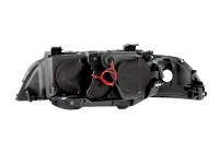 ANZO Headlights, Tail Lights and More  - ANZO 1997-2001 BMW 5 Series Projector Headlights w/ Halo Black - Image 2