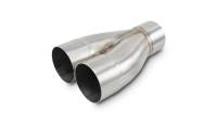 Vibrant Performance - Vibrant Performance 2-1 SS Merge Collectors (2.25in Inlet Slipover ID 2.5in Outlet OD) - Sold Individually - Image 1