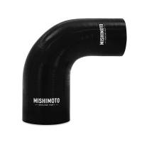 Mishimoto - Mishimoto Silicone Reducer Coupler 90 Degree 2.5in to 3in - Black - Image 1