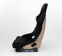 NRG Innovations - NRG Innovations FRP Bucket Seat ULTRA Edition - Large (Black Alcantara/Gold Glitter Back) - Image 7