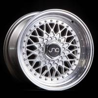 JNC Wheels Rim JNC004 Silver Machined Lip 17x10 4x100/4x114.3 ET25