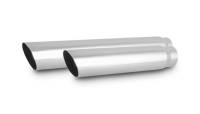 Vibrant Performance - Vibrant Performance 3in Round SS Truck/SUV Exhaust Tip (Single Wall Angle Cut) - 2.5in inlet 18in long - Image 1