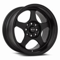 Vors Wheels Rim SP1 15x8 4x100/4x114.3 ET20 73.1CB All Matte Black