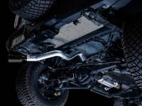 AWE Tuning - AWE 2021+ Ford Bronco 0FG Single Rear Exit Exhaust w/Diamond Black Tip & Bash Guard - Image 6