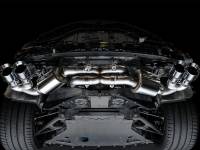 AWE Tuning - AWE 2020 Chevrolet Corvette (C8) Touring Edition Exhaust - Quad Chrome Silver Tips - Image 7