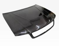 VIS Racing Carbon Fiber Hood Invader Style for AUDI A4 4DR 96-01