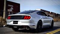 CORSA Performance - Corsa 2018-2023 Ford Mustang GT Fastback 5.0L 3in Cat-Back System Dual Rear Exit w/ 4in GunmetalTips - Image 2