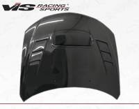 VIS Racing - VIS Racing Carbon Fiber Hood Terminator Style for Subaru WRX Hatchback/4DR 08-14 - Image 3