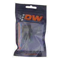 DeatschWerks - DeatschWerks 10AN ORB Male to 10 AN Male Flare Adapter (Incl O-Ring) - Anodized Matte Black - Image 1