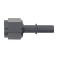 DeatschWerks - DeatschWerks 8AN Female Flare Swivel to 3/8in Male EFI Quick Disconnect - Anodized Matte Black - Image 1