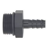 DeatschWerks - DeatschWerks 10AN ORB Male to 5/16in Male Triple Barb Fitting (Incl O-Ring) - Anodized Matte Black - Image 2