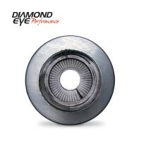 Diamond Eye Performance - Diamond Eye Exhaust Muffler, Performance Diesel Exhaust Part-5In. 409 Stainless Steel Performance Perforated - Image 1