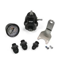 DeatschWerks - DeatschWerks DWR1000C AFPR + Pressure Gauge + 6AN & 8AN fittings - Anodized Black - Image 1