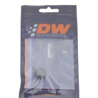 DeatschWerks - DeatschWerks 6AN ORB Male Plug Low Profile Internal Allen/Hex (Incl O-Ring) - Anodized Matte Black - Image 2