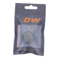 DeatschWerks - DeatschWerks 8AN ORB Male Plug Low Profile Internal Allen/Hex (Incl O-Ring) Anodized Matte Black - Image 1