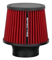 Spectre Performance - Spectre Conical Air Filter / Round Tapered 3in. - Red - Image 1