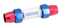 Spectre Performance - Spectre Pro-Plumbing Fuel Filter 3/8in. - Red/Blue - Image 1