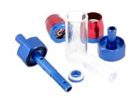 Spectre Performance - Spectre Pro-Plumbing Fuel Filter 3/8in. - Red/Blue - Image 2
