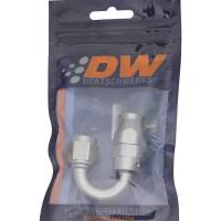 DeatschWerks - DeatschWerks 6AN Female Swivel 180-Degree Hose End PTFE (Incl. 1 Olive Insert) - Image 1