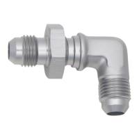 DeatschWerks - DeatschWerks 6AN Male Flare To 6AN Male Flare Bulkhead Adapter 90-Degree (Incl. Nut) - Image 2