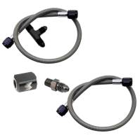 Snow Performance - Snow Performance Water Dual Nozzle Upgrade SS Braided Line (For 4AN SS Braided Line Kit) - Image 1