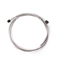 Snow Performance - Snow Performance 1' Stainless Steel Braided Water Methanol Line (4AN BLACK) - Image 1