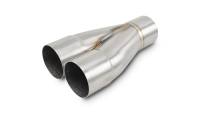 Vibrant Performance - Vibrant Performance 2-1 SS Merge Collectors (2-1/2in Inlet Slipover ID 2-1/2in Outlet OD) - Sold Individually - Image 1